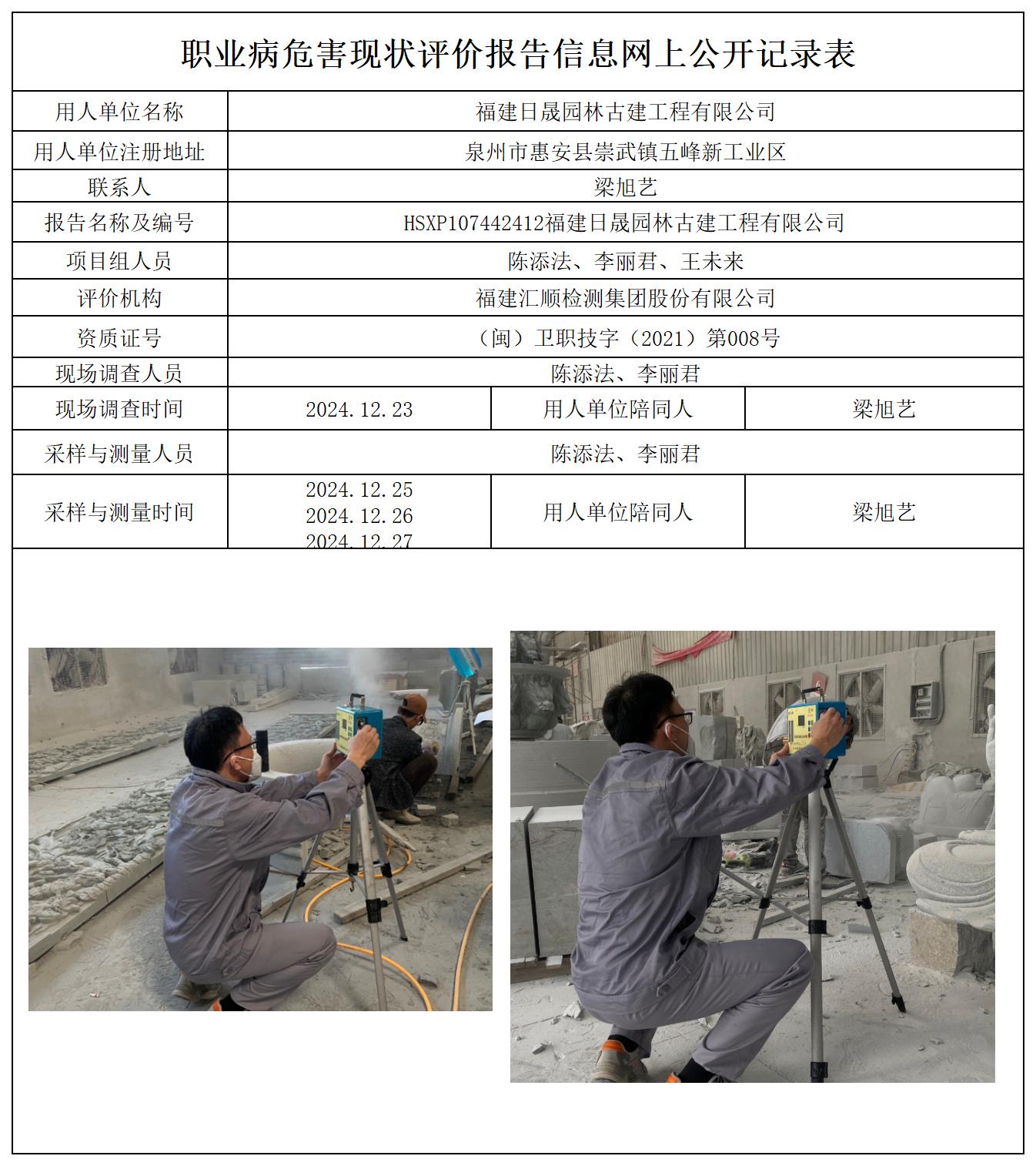 HSXP107442412福建日晟园林古建工程有限公司三期项目报送卡及各类检测评价公示页_职业病危害定期检测、现状评价、控制效果评价报告网上公开信息表.jpg