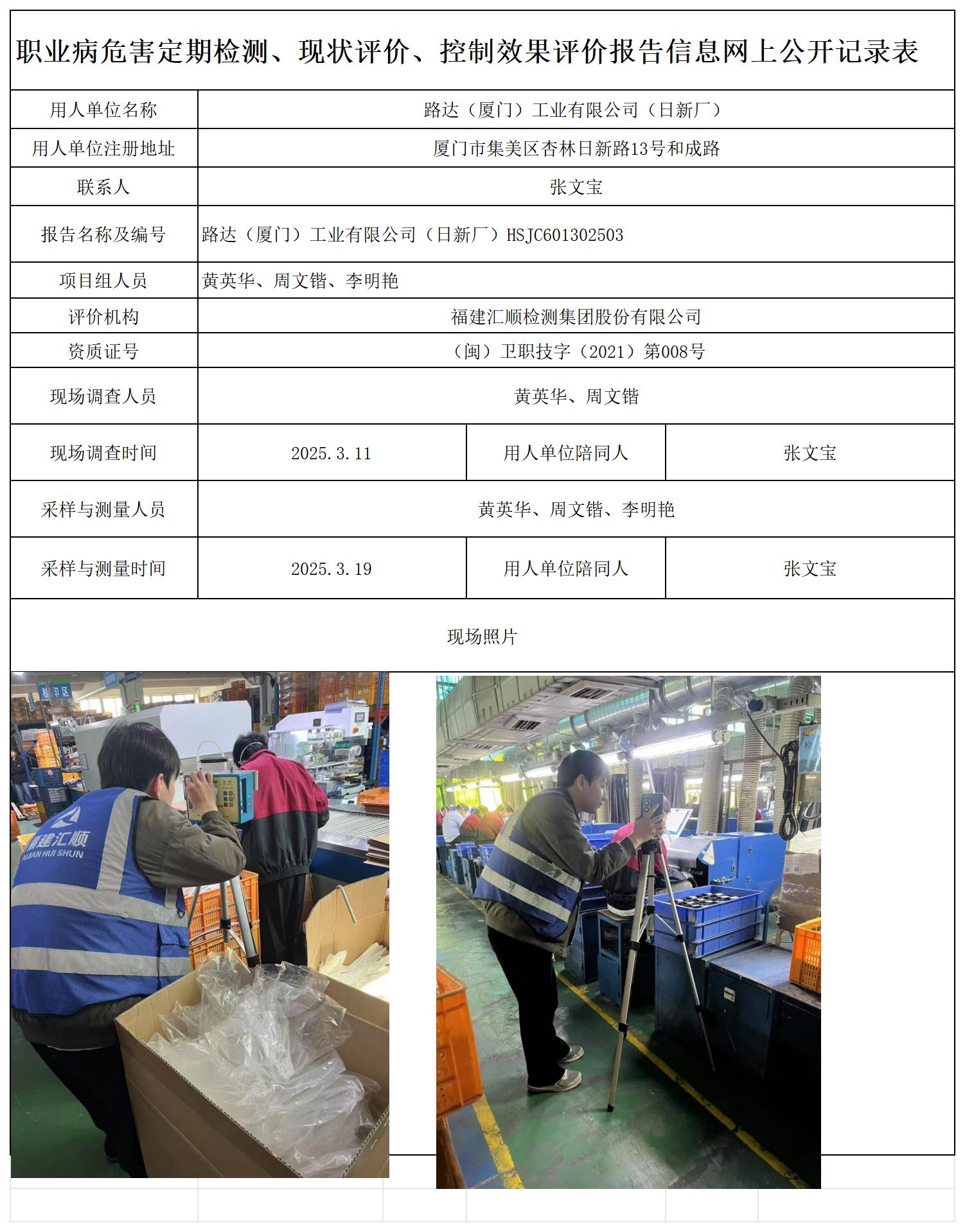 HSJC601302503路达（厦门）工业有限公司（日新厂）--报送卡_职业病危害定期检测、现状评价、控制效果评价报告网上公开信息表.jpg