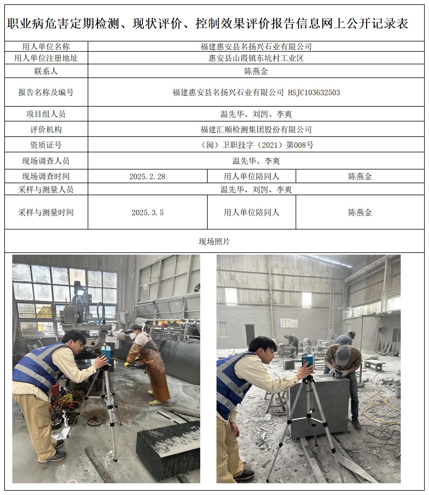 HSJC103632503 福建惠安县名扬兴石业有限公司 报送卡 新2 （信息来自原报送卡）5.27_定期、现评、控评 网上公开信息表.jpg