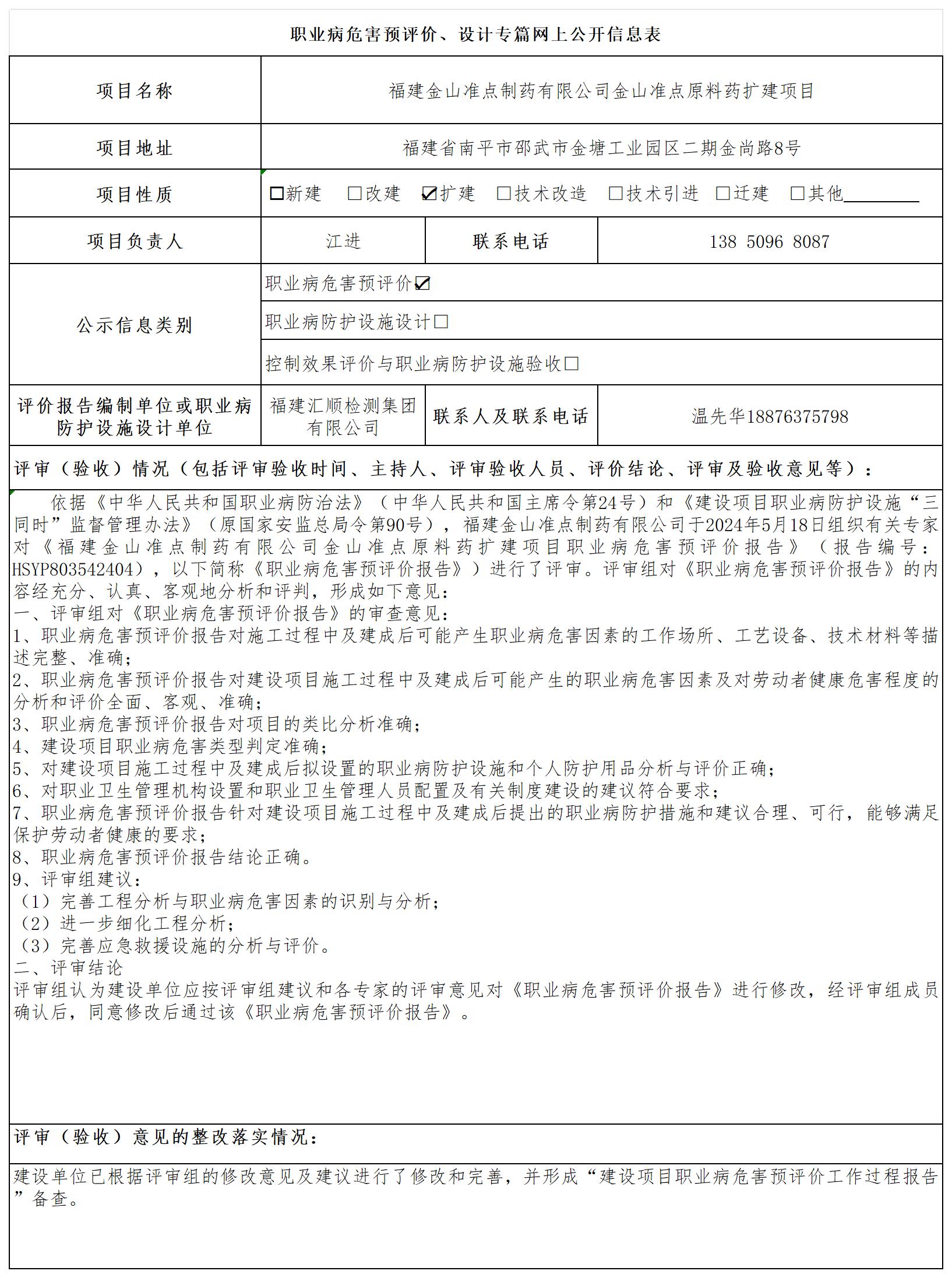 HSYP803542404 福建金山准点制药有限公司金山准点原料药扩建项目 报送卡 温先华_预评、设计 公示.jpg