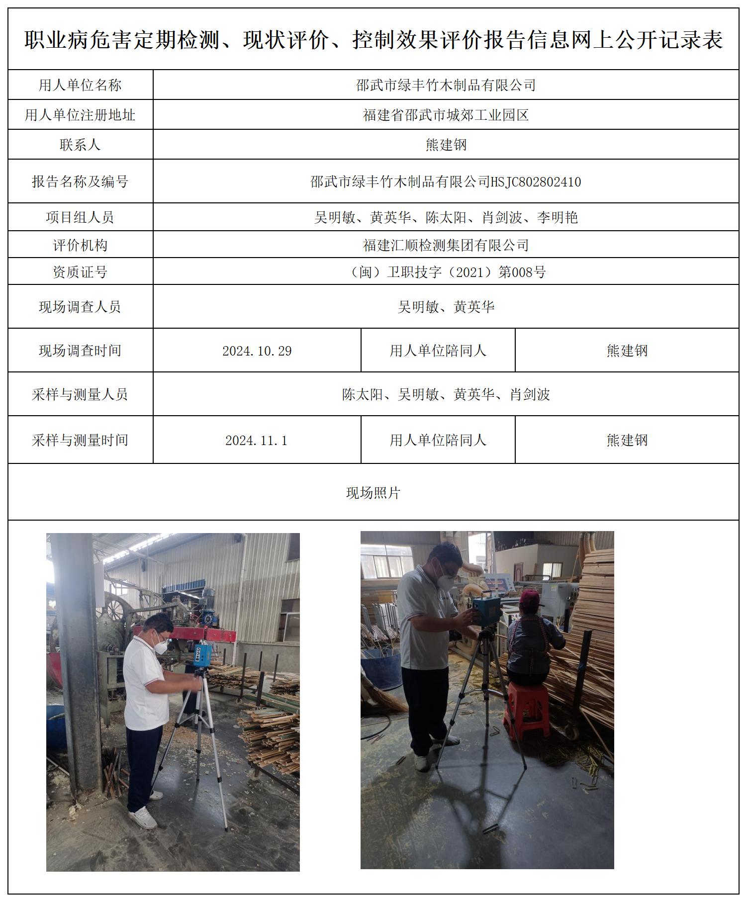邵武市绿丰竹木制品有限公司_职业病危害定期检测、现状评价、控制效果评价报告网上公开信息表.jpg