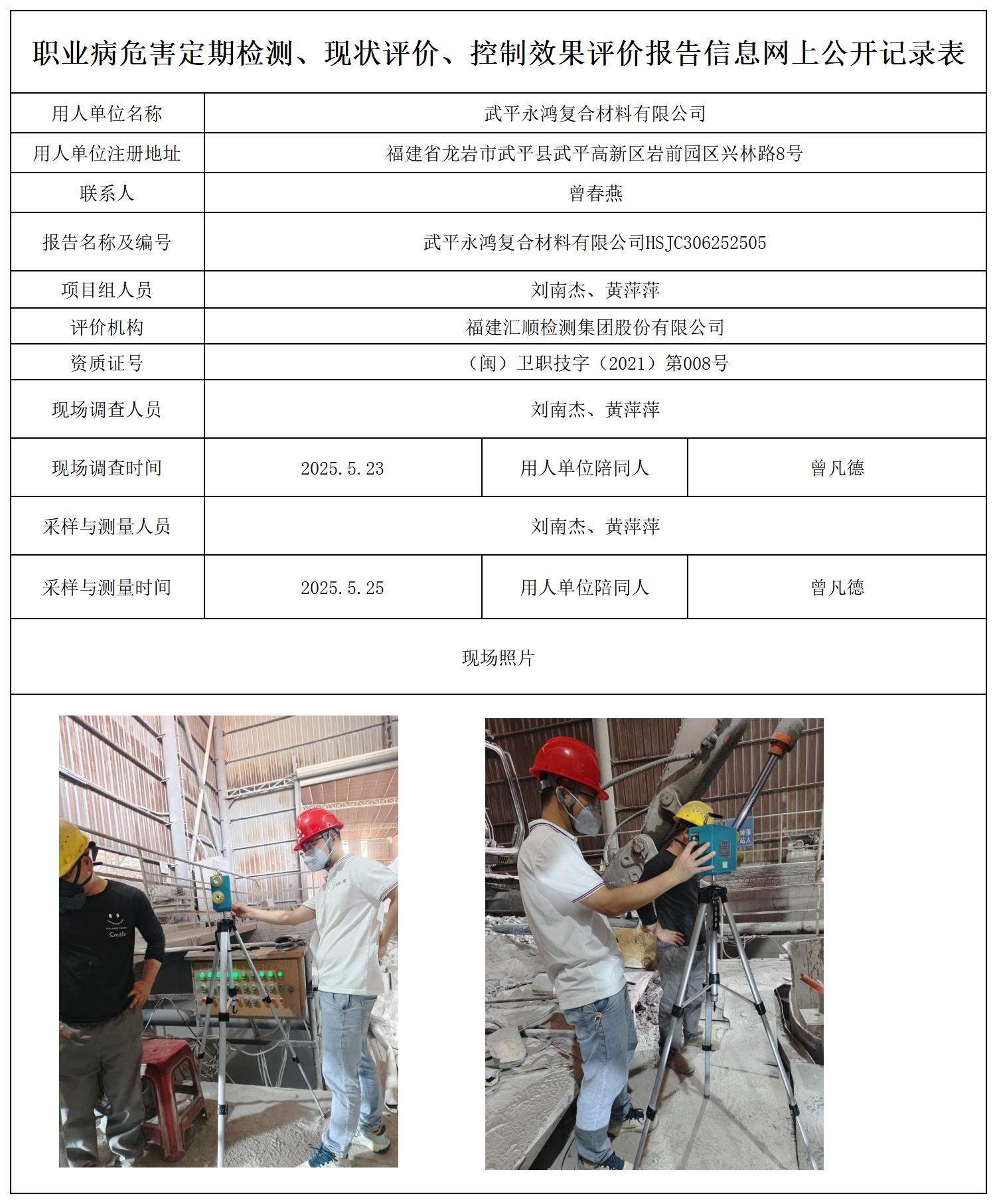 HSJC306252505武平永鸿复合材料有限公司-报送卡_职业病危害定期检测、现状评价、控制效果评价报告网上公开信息表.jpg
