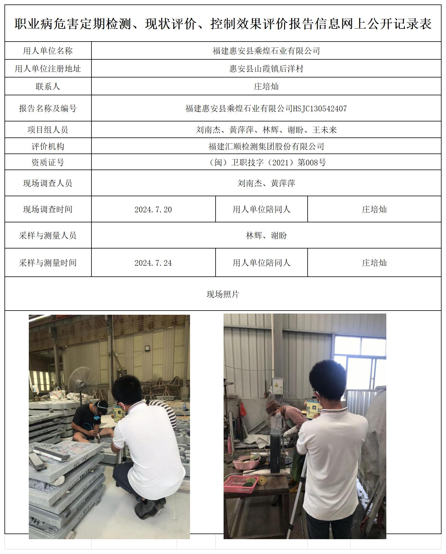 HSJC130542407福建惠安县乘煌石业有限公司职业卫生技术服务报送卡及各类检测评价公示页20250417_职业病危害定期检测、现状评价、控制效果评价报告网上公开信息表.jpg