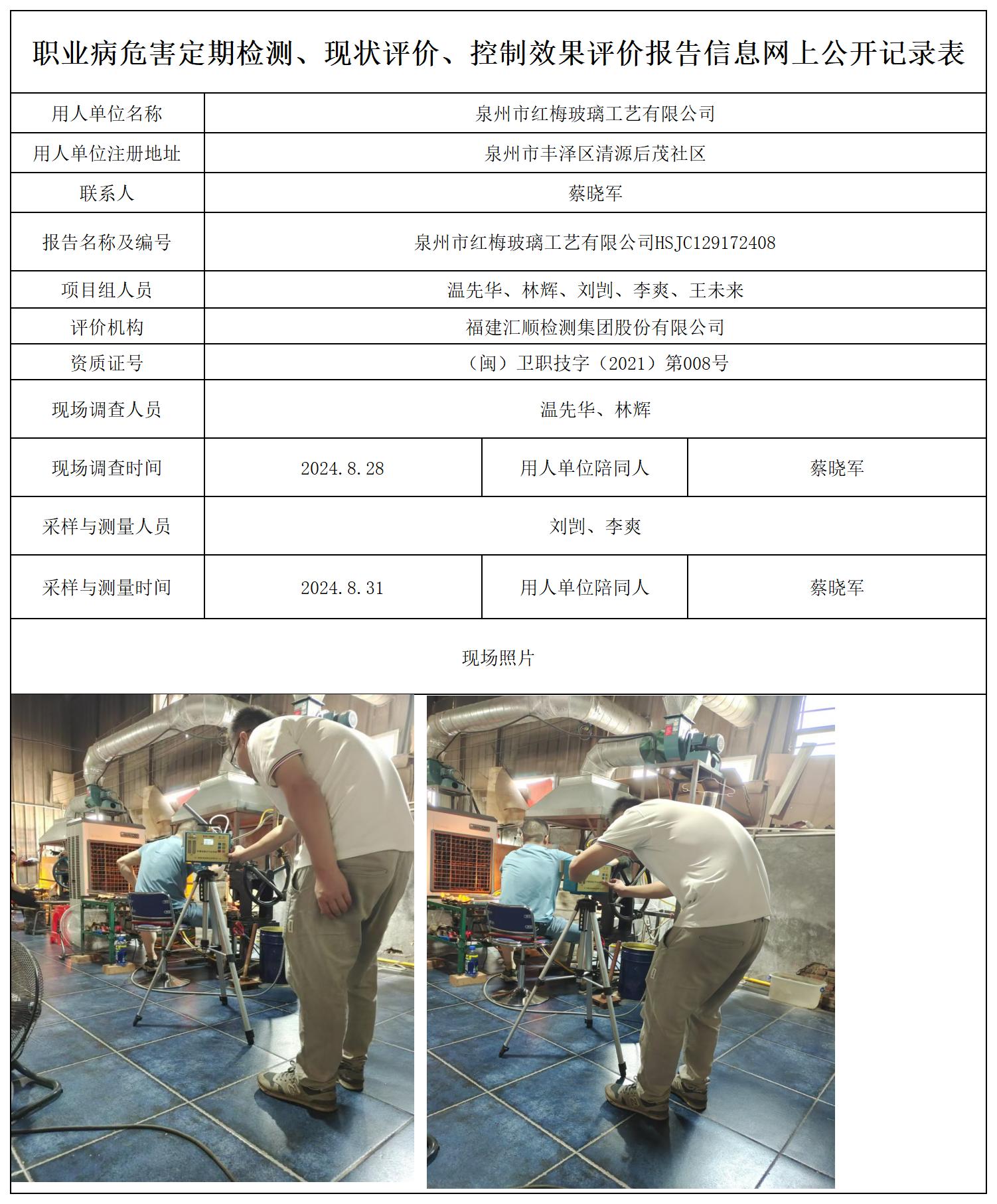 红梅玻璃--职业卫生技术服务报送卡及各类检测评价公示页20250417_职业病危害定期检测、现状评价、控制效果评价报告网上公开信息表.jpg