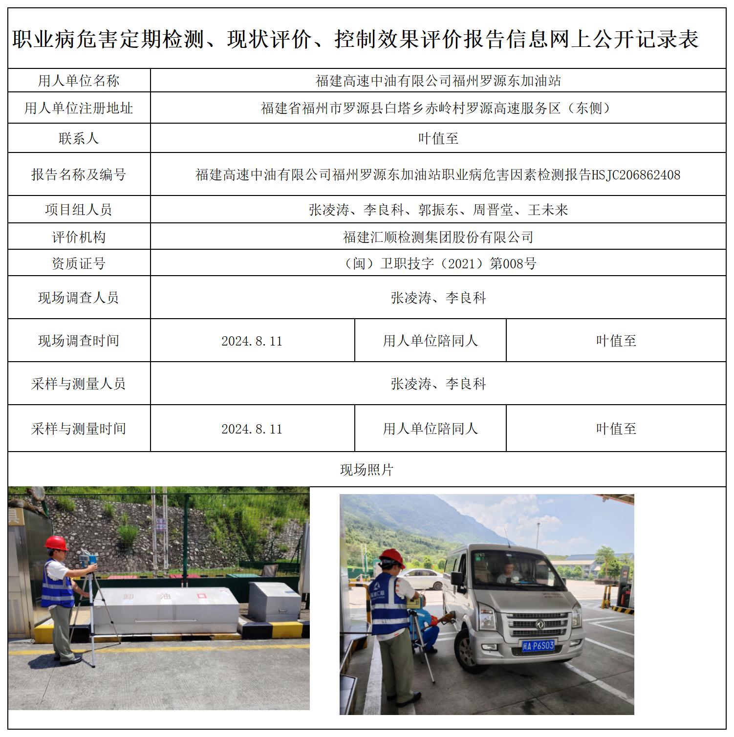 HSJC206862408福建高速中油有限公司福州罗源东加油站职业卫生技术服务报送卡及各类检测评价公示页-王安钦_职业病危害定期检测、现状评价、控制效果评价报告网上公开信息表.png