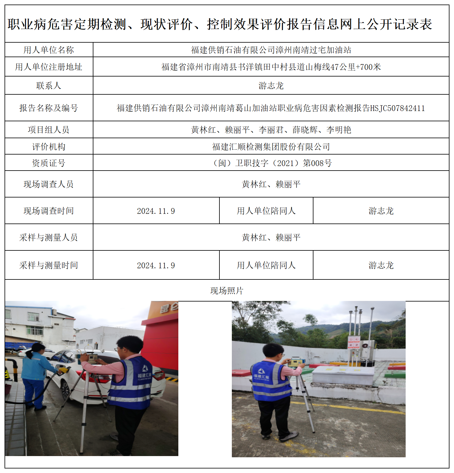 HSJC507862411福建供销石油有限公司漳州南靖过宅加油站-职业卫生技术服务报送卡及各类检测评价公示页-王安钦_职业病危害定期检测、现状评价、控制效果评价报告网上公开信息表.png