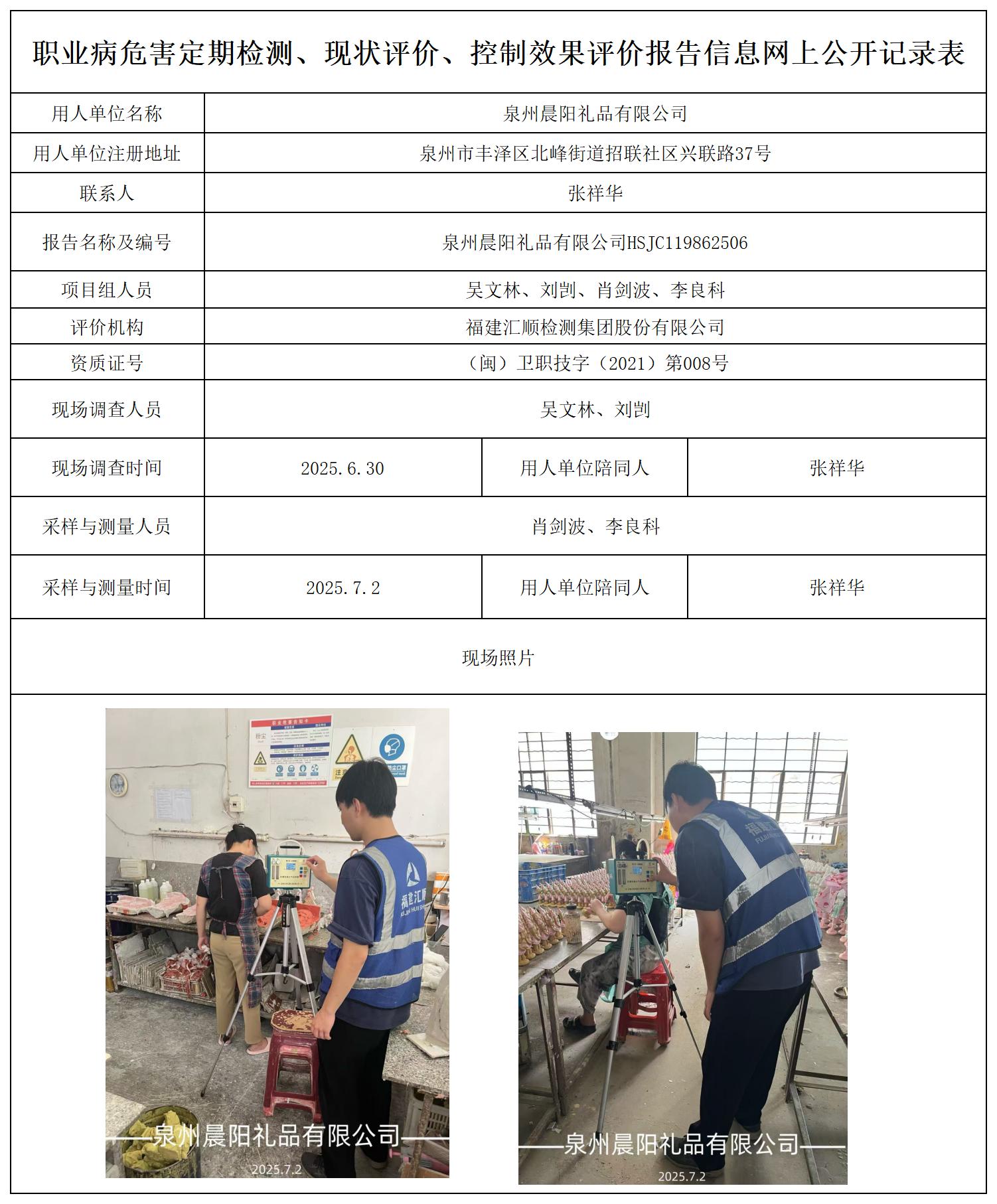 HSJC119862506泉州晨阳礼品有限公司--报送卡_职业病危害定期检测、现状评价、控制效果评价报告网上公开信息表.jpg