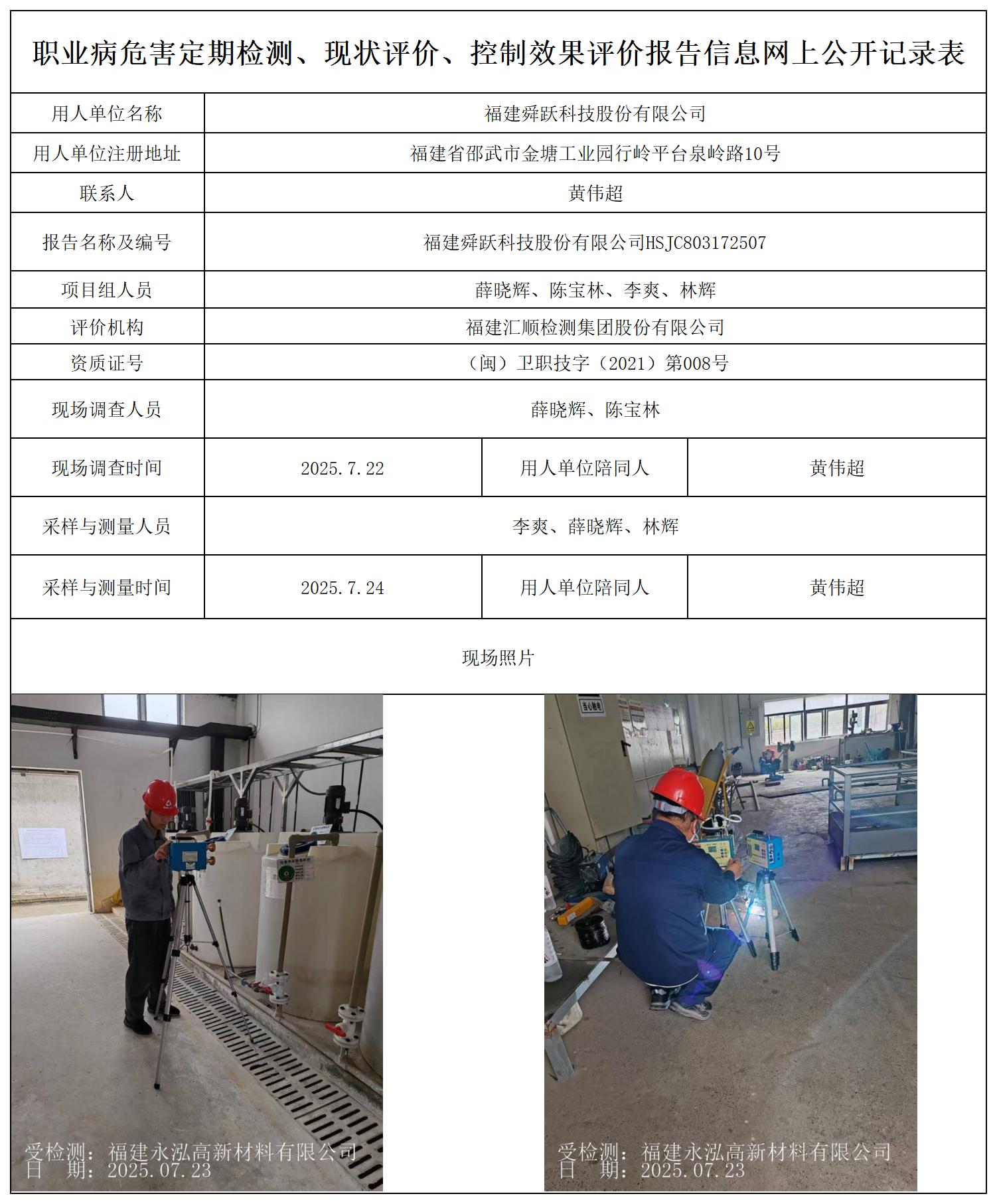 HSJC803172507 福建舜跃科技股份有限公司--报送卡_职业病危害定期检测、现状评价、控制效果评价报告网上公开信息表.jpg