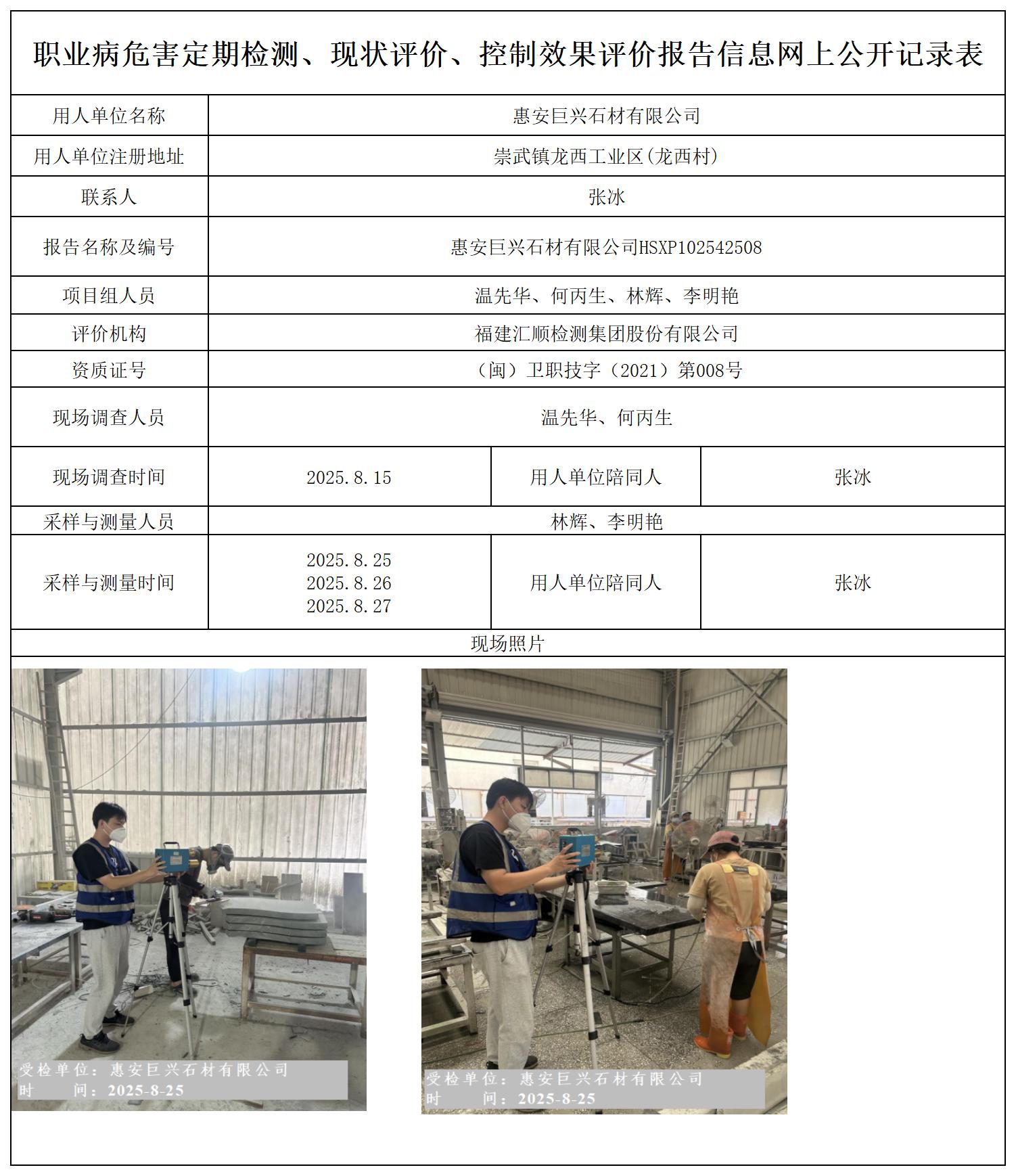 HSXP102542508 惠安巨兴石材有限公司 报送卡_定期检测、现状评价、控评网上公开信息表.jpg