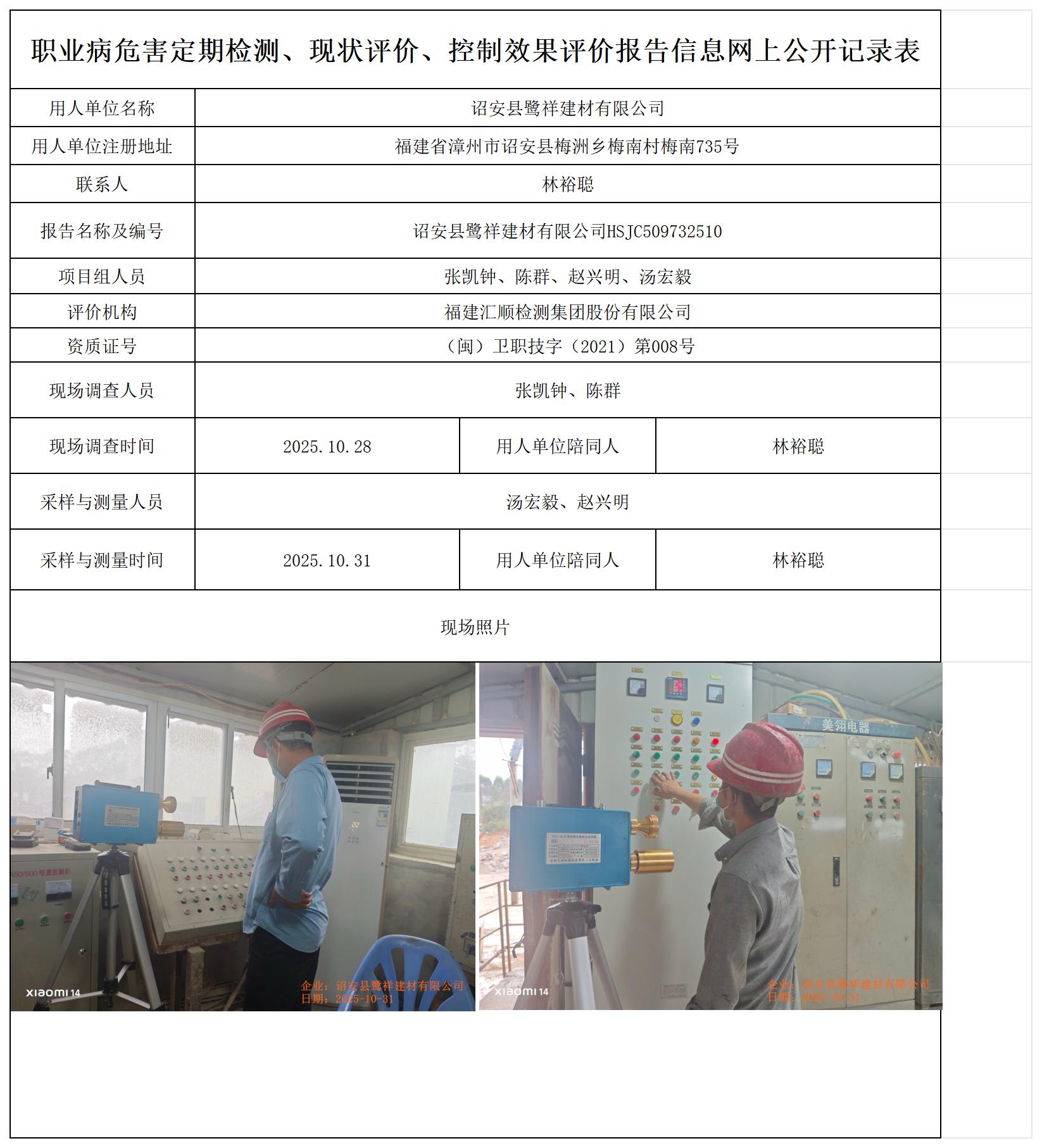 HSJC509732510诏安县鹭祥建材有限公司-报送卡_职业病危害定期检测、现状评价、控制效果评价报告网上公开信息表.jpg
